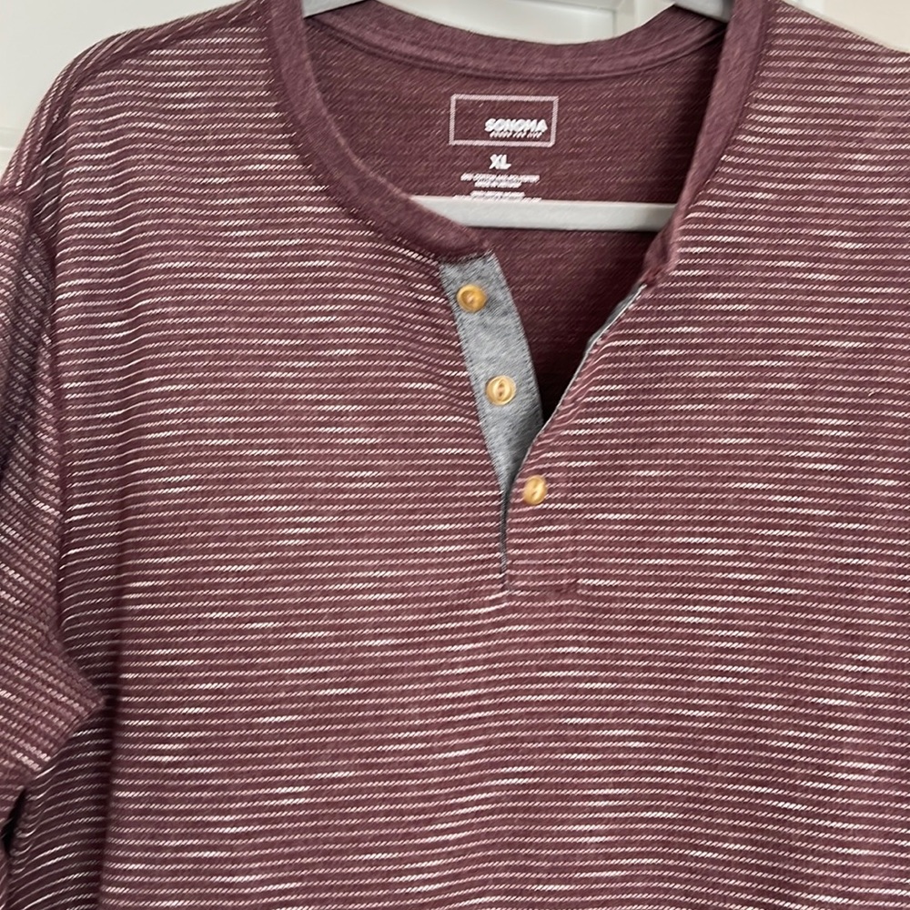 Handsome Henley long sleeve T
